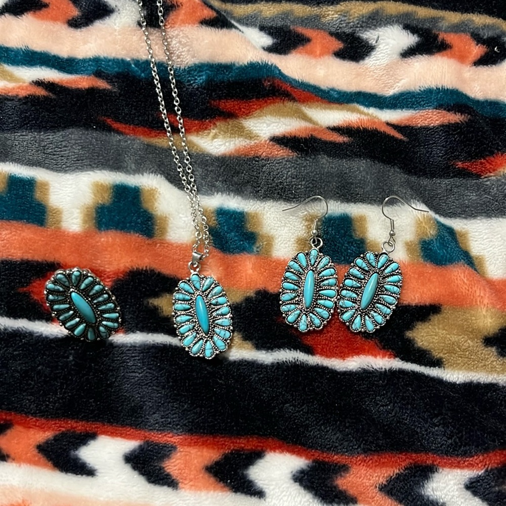 Complete Western jewelry set!